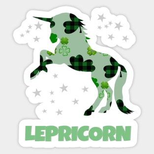 Lepricorn - Irish Unicorn - Saint Patrick's Sticker